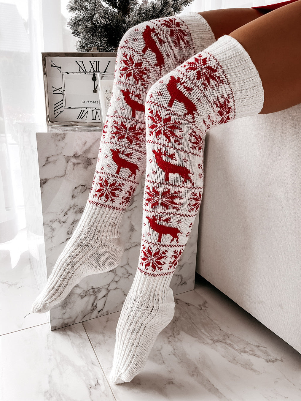 Christmas Women Long Socks