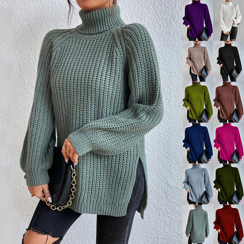 Turtleneck Pullover Sweater